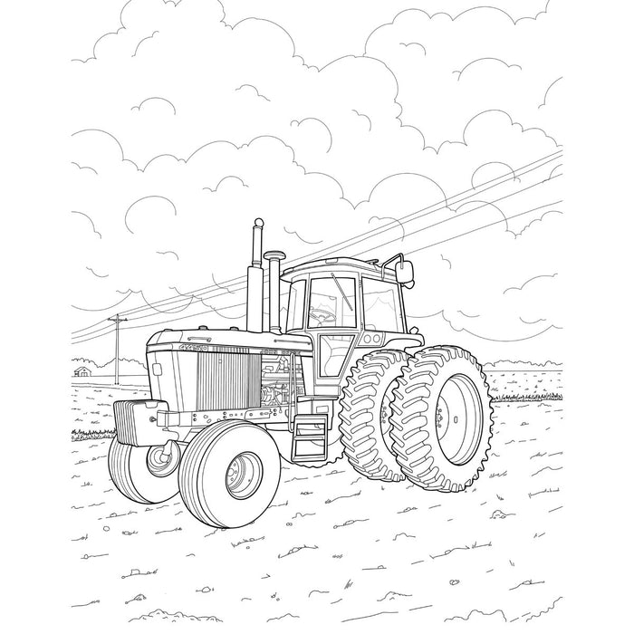 John Deere Green Tractors Coloring Book: 36 Detailed Classic and Moder — Outback Toys john-deere-green-tractors-coloring-book-36-detailed-classic-and-moder-outback-toys
