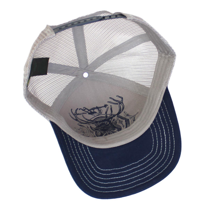 John Deere Navy Twill with Mesh Back