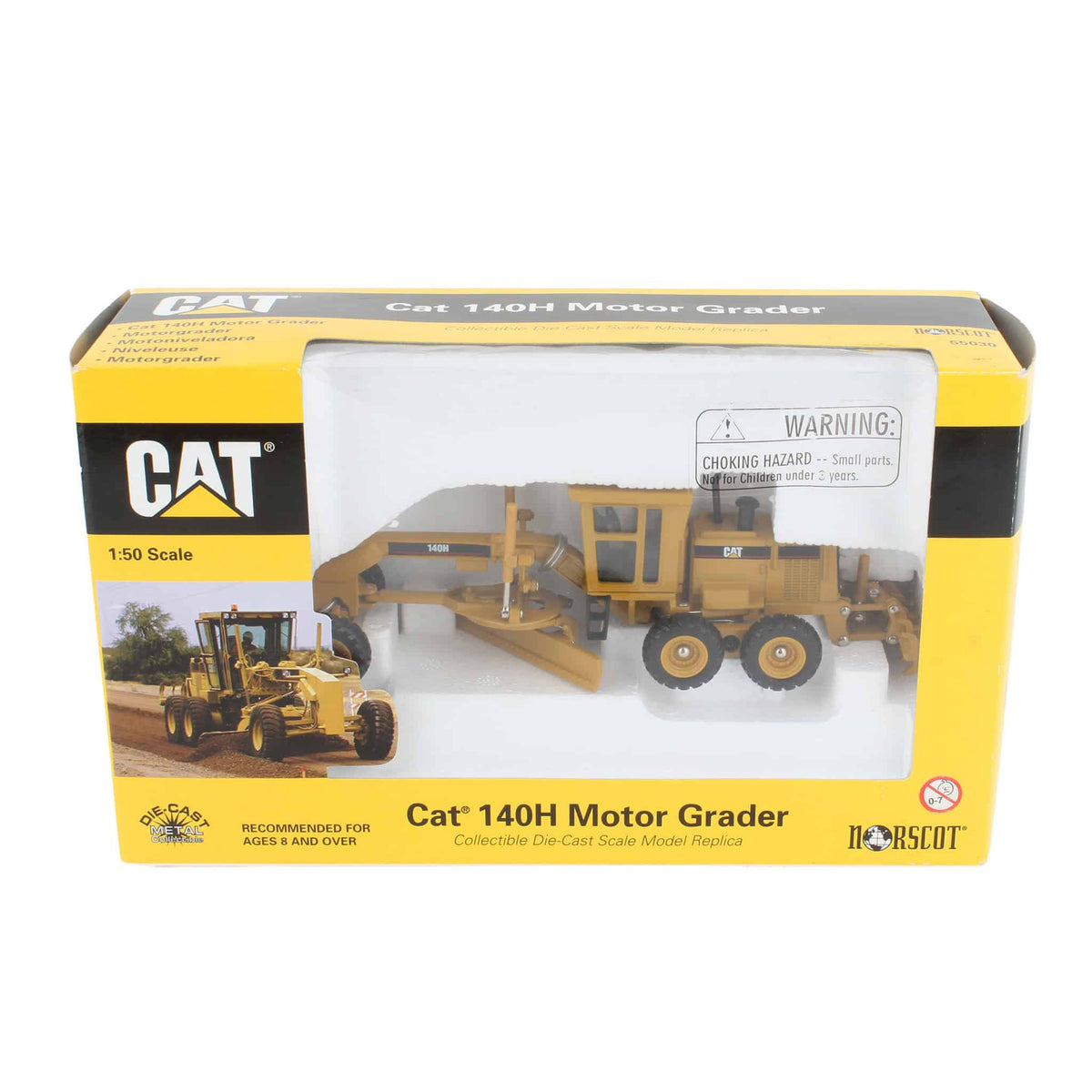 1/50 Caterpillar 140H Motor Grader by Norscot — Outback Toys