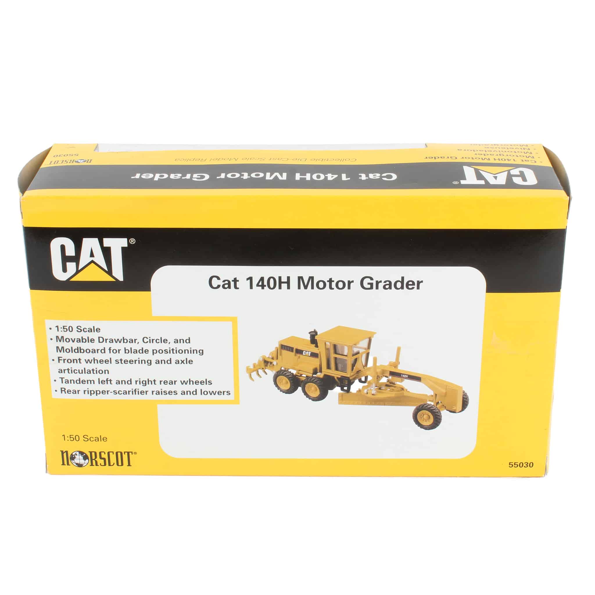 1/50 Caterpillar 140H Motor Grader by Norscot — Outback Toys