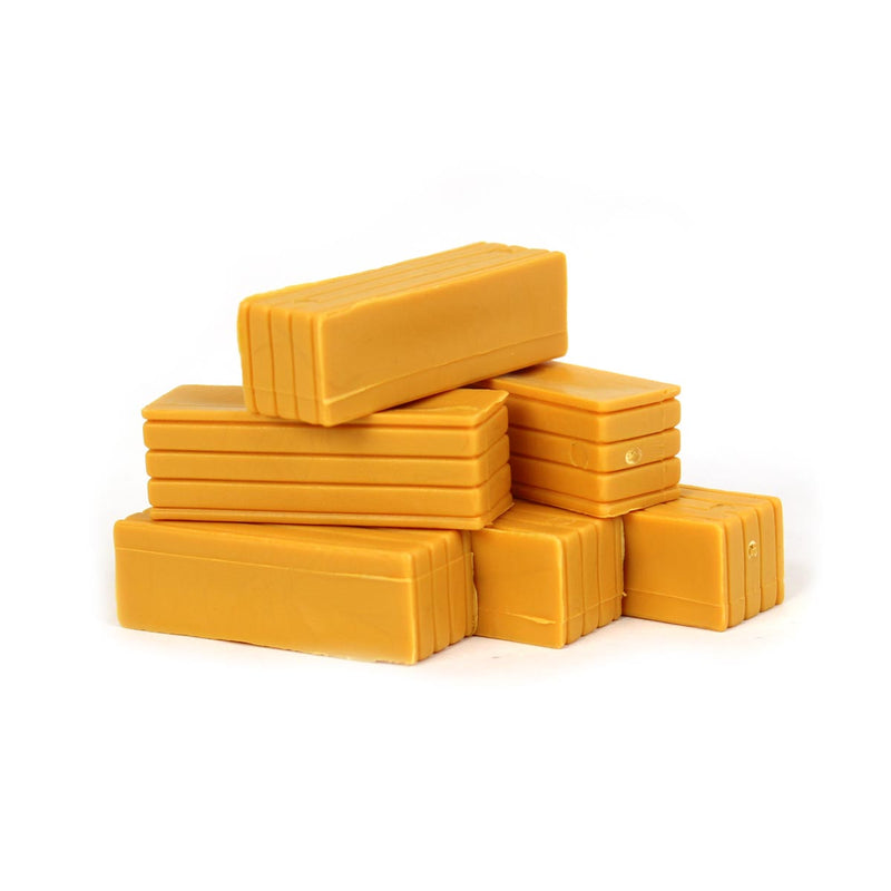 1/64 Yellow Big Square Straw Bales 6 Pack Farm Toy Accessory by Standi Toys