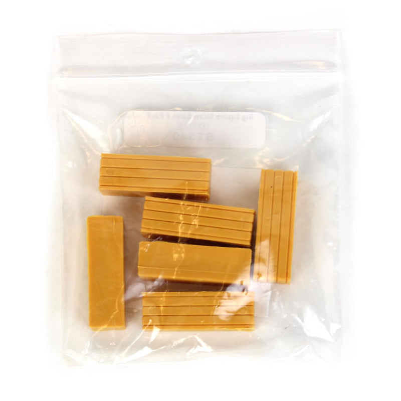 1/64 Yellow Big Square Straw Bales 6 Pack Farm Toy Accessory by Standi Toys
