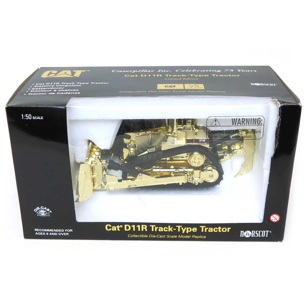 Gold 75 Year Edition ~ 1/50 Caterpillar D11R Track-Type Tractor