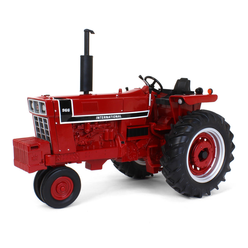 (B&D) 1/16 International Harvester 966 Black Stripe Tractor with Narrow Front, ERTL Prestige Collection - Damaged Box
