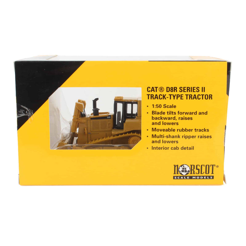 1/50 Caterpillar D8R Series II Dozer Track Type Tractor with Alternate Decal Pattern by Norscot Group Inc