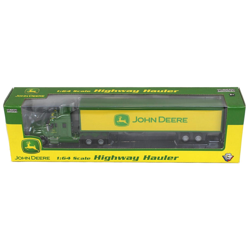 1/64 John Deere Green & Yellow Highway Hauler by Gearbox