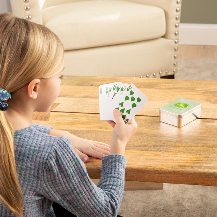 John Deere Playing Cards with Collectors Tin