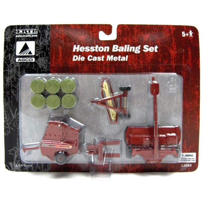 1/64 Hesston Baling & Haying Set