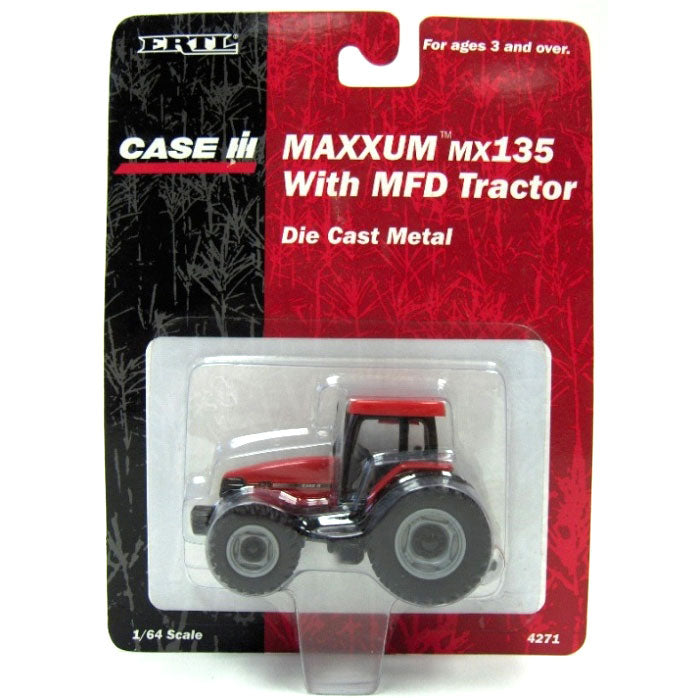 1/64 Case IH MX135 Maxxum Tractor with MFD by ERTL