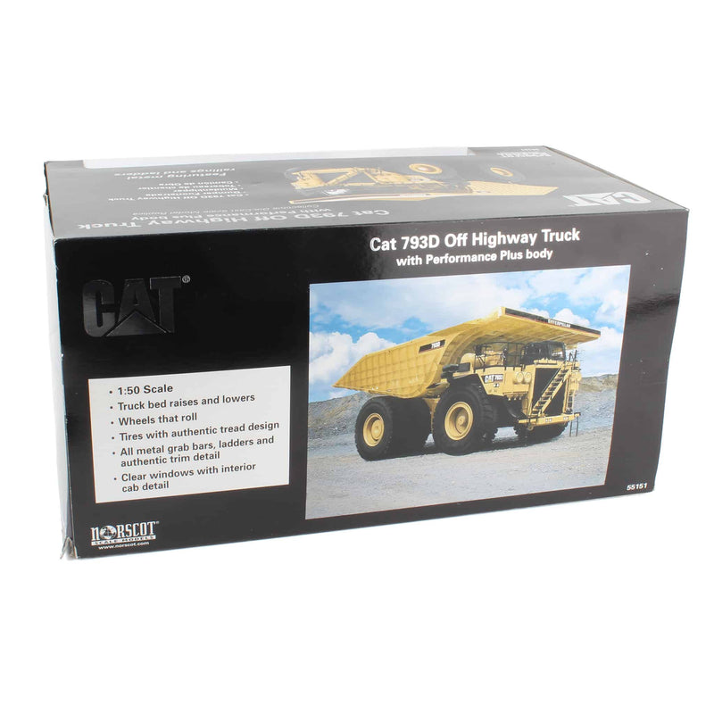 1/50 CAT 793D Off Highway Truck with Performance Plus Body by Norscot