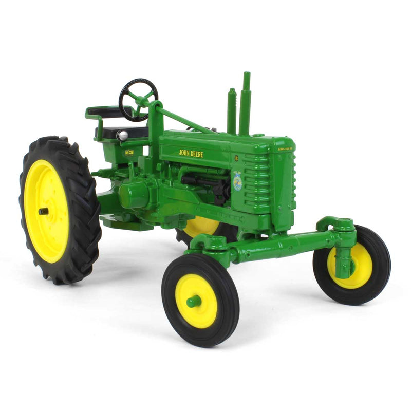 (B&D) 1/16 John Deere Late Model B Tractor with Wide Front & FFA Logo by ERTL - Damaged Box
