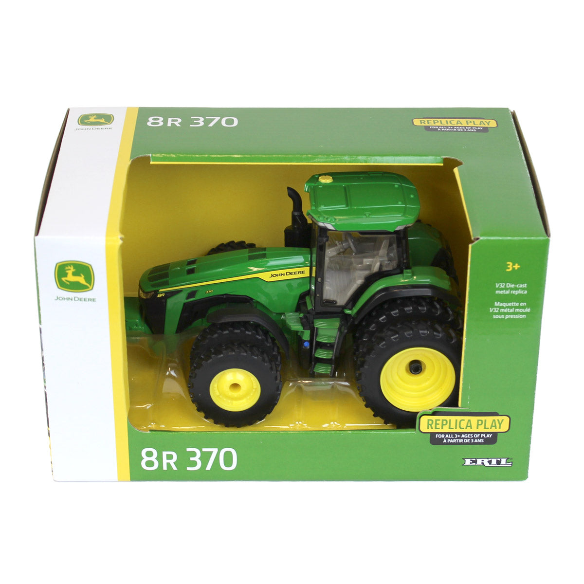 1/32 John Deere 8R 370 Tractor with Front & Rear Duals by ERTL