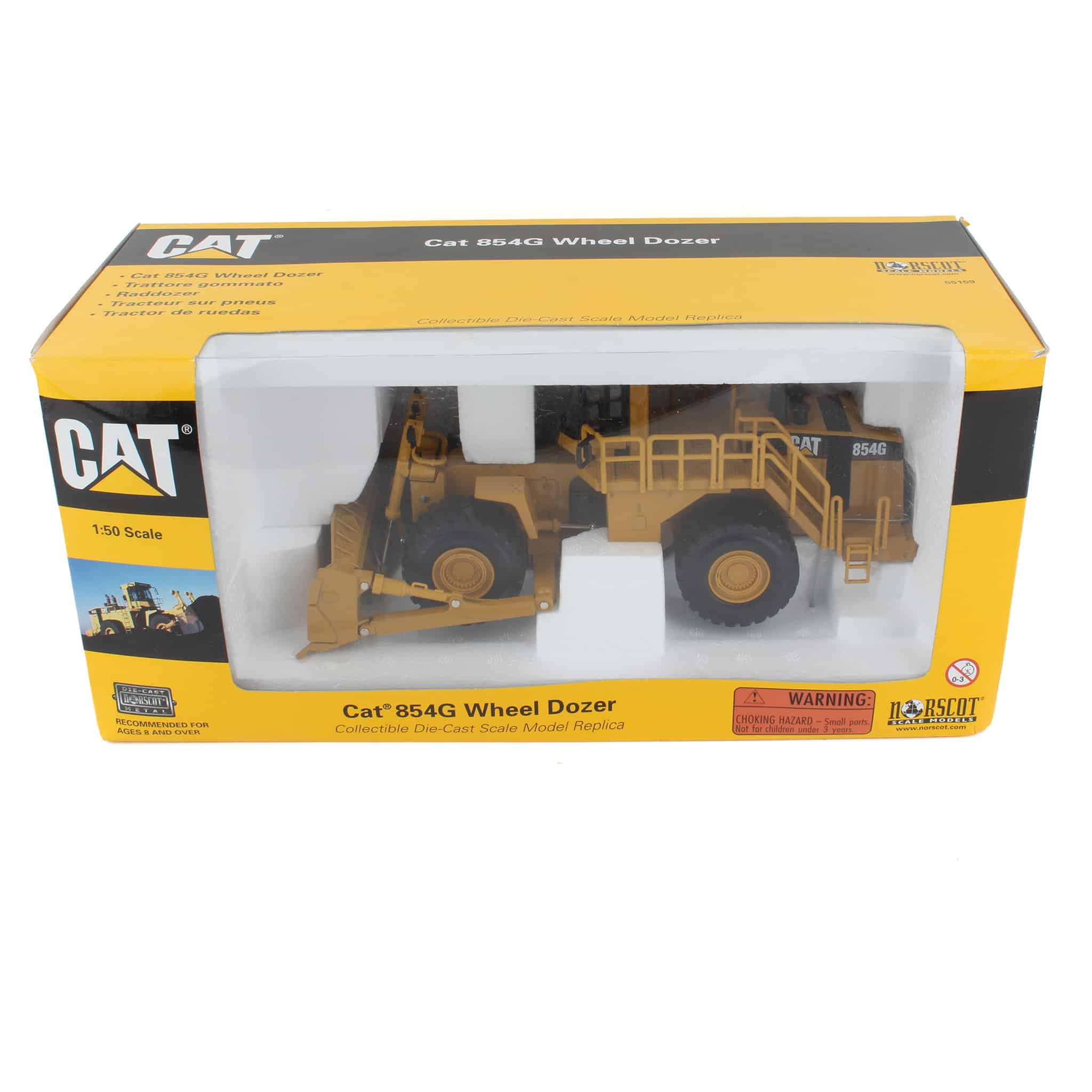 1/50 CAT 854G Wheel Dozer by Norscot Group, Inc — Outback Toys
