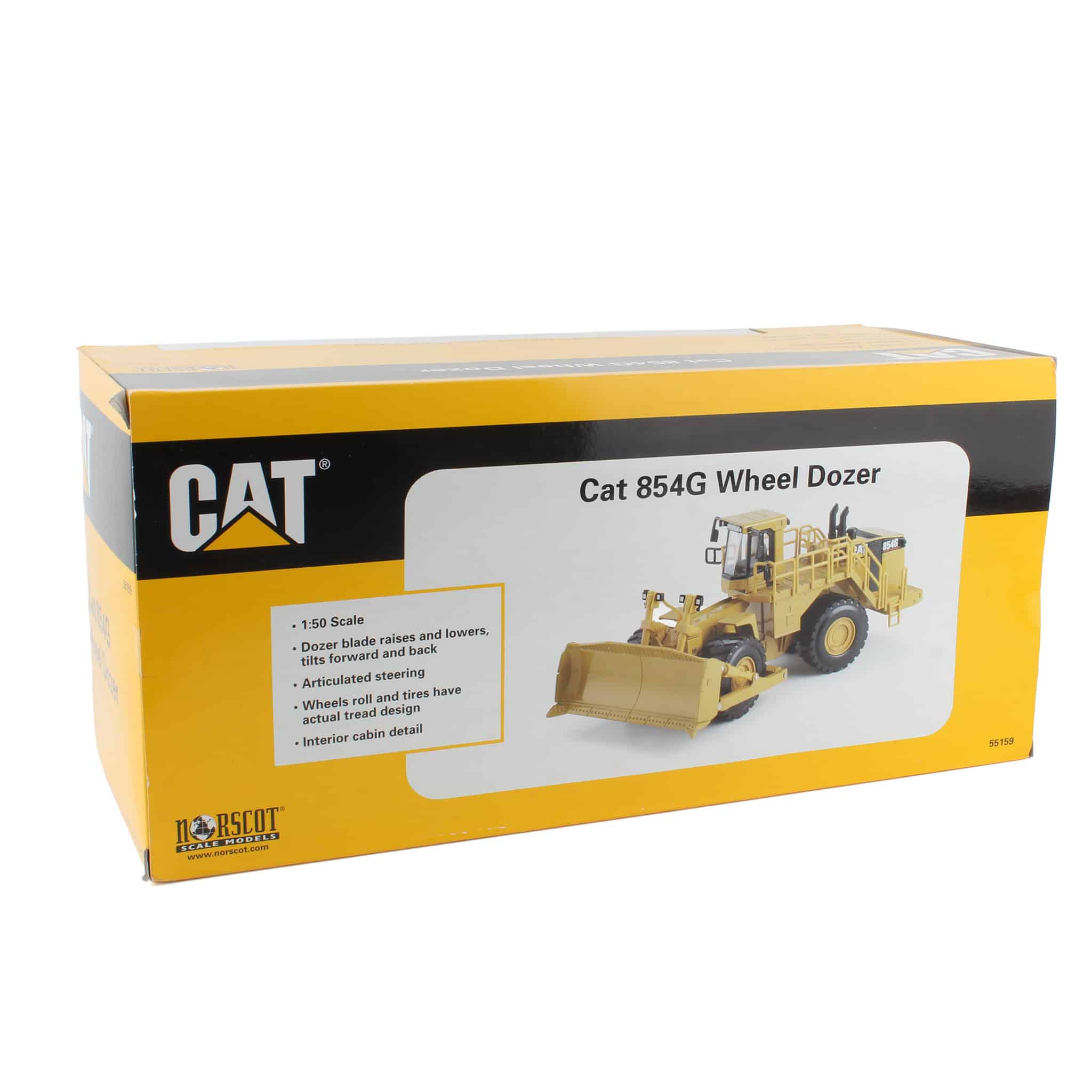 1/50 CAT 854G Wheel Dozer by Norscot Group, Inc — Outback Toys