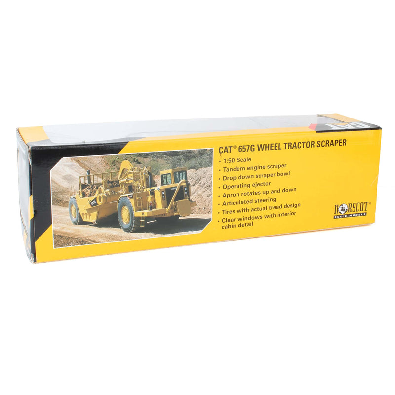 1/50 Cat 657G Wheel Tractor Scraper by Norscot