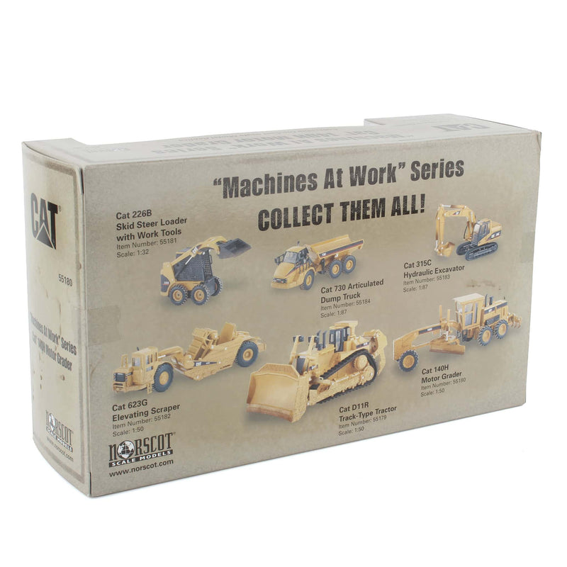 1/50 Special Edition Muddy "Machines at Work" CAT 140H Motor Grader by Norscot