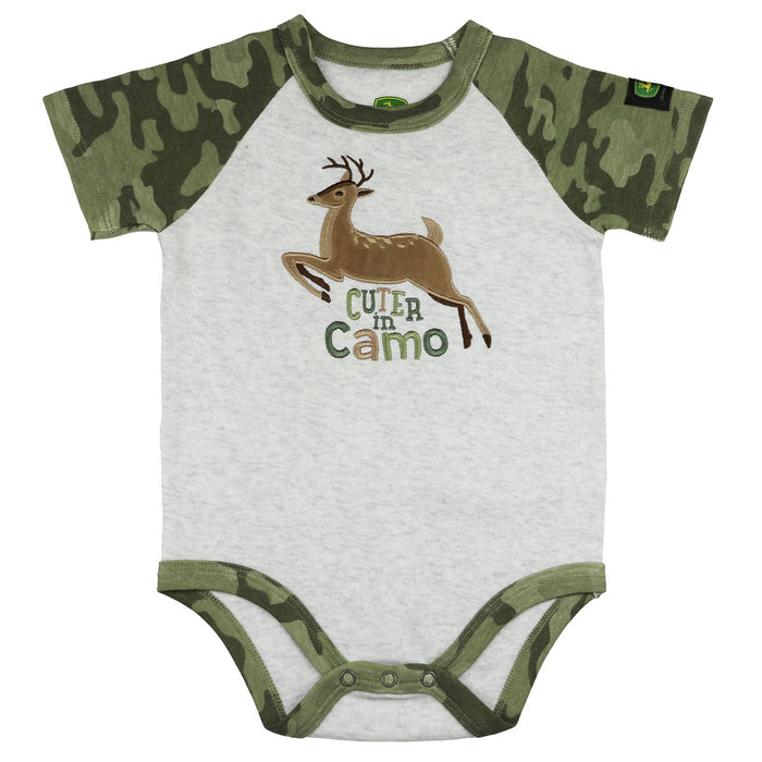 Infant John Deere Cuter in Camo Bodyshirt