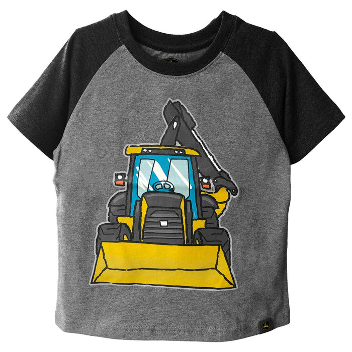 Toddler John Deere Construction Coming and Going T-Shirt