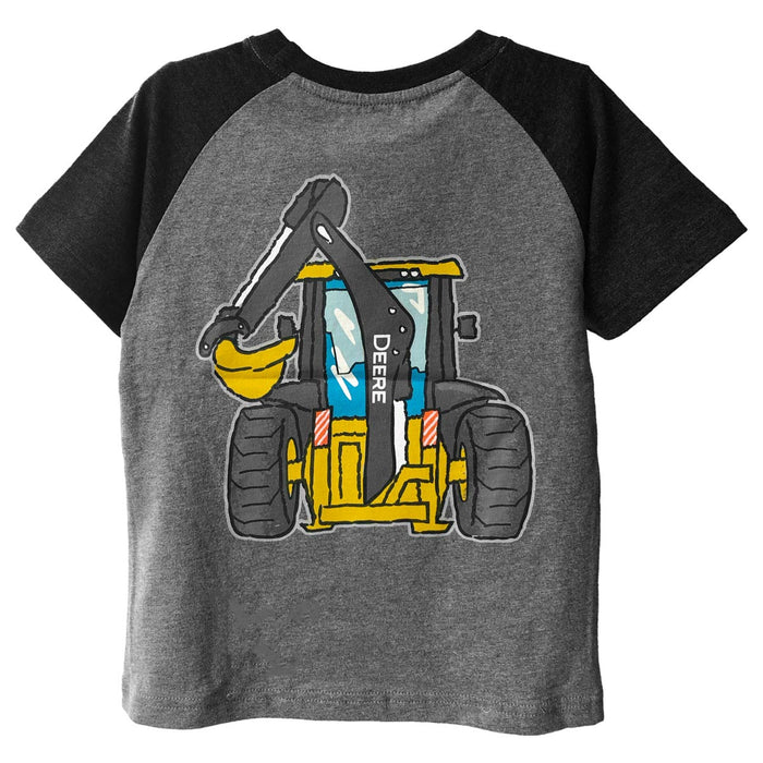 Toddler John Deere Construction Coming and Going T-Shirt