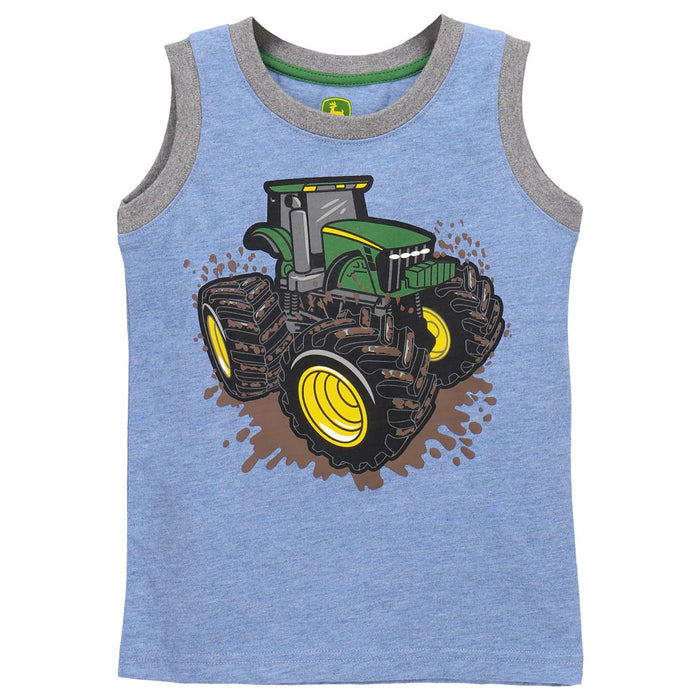 Toddler John Deere Mud Tractor Muscle T-Shirt