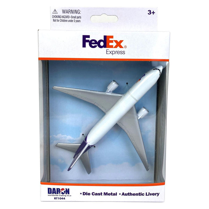 (B&D) 5.75" FedEx Express Die-cast Airplane - Damaged Item