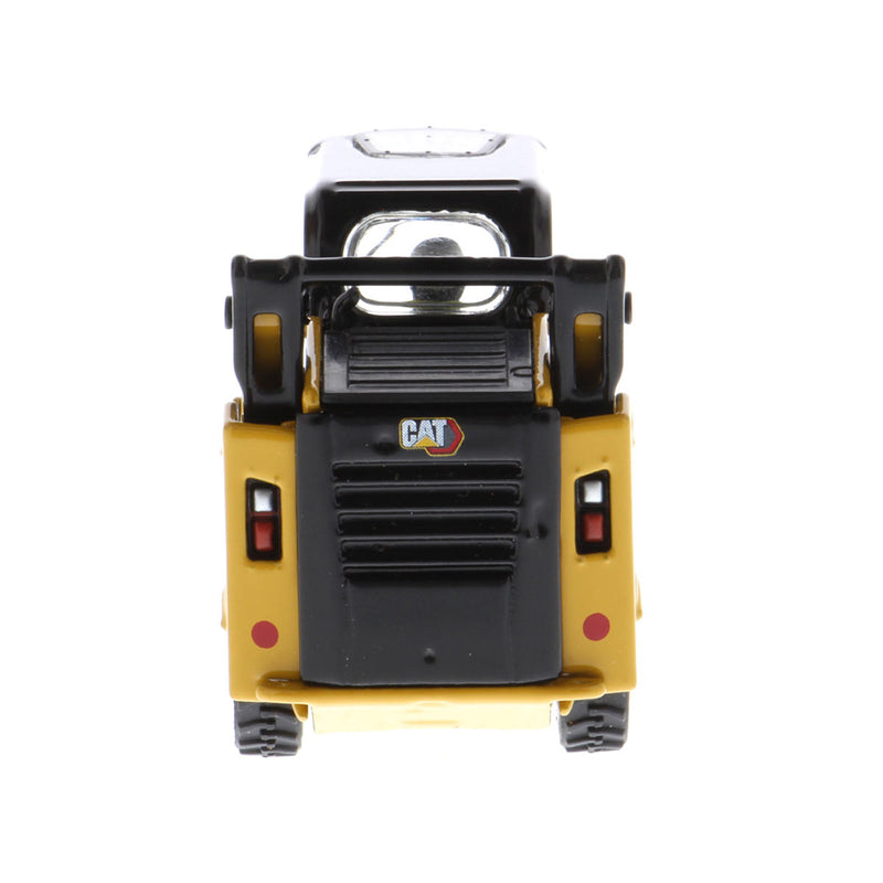 1/50 CAT 242D3 Skid Steer Loader w/ Bucket, Fork & Grapple Bucket