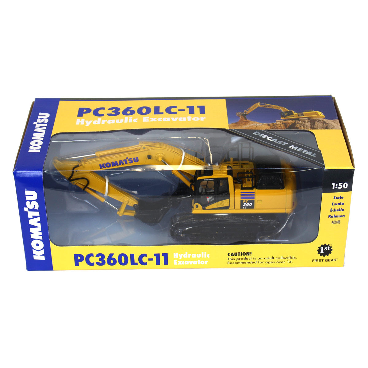 1/50 Komatsu PC360LC-11 Excavator by First Gear — Outback Toys