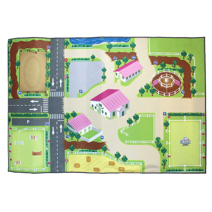 Horse Riding School Playmat by Kids Globe (Approx. 39" x 59")