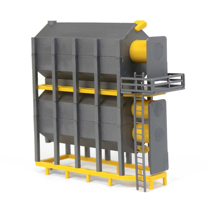 1/64 Yellow 2 High Stationary Grain Dryer by Standi Toys