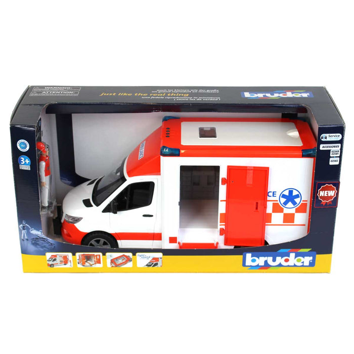 1/16 Mercedes-Benz Sprinter Ambulance with Driver by Bruder