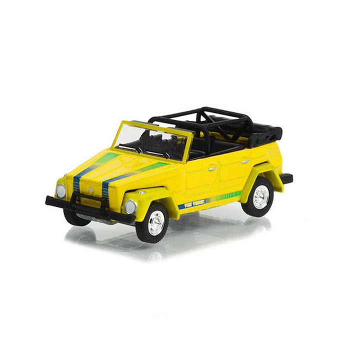 1/64 1973 Volkswagen Thing, Yellow with Stripes, All-Terrain Series 14