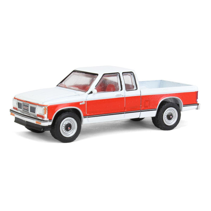 1/64 1984 GMC S-15 Sierra Classic 4x4, Apple Red & Frost, All-Terrain Series 14