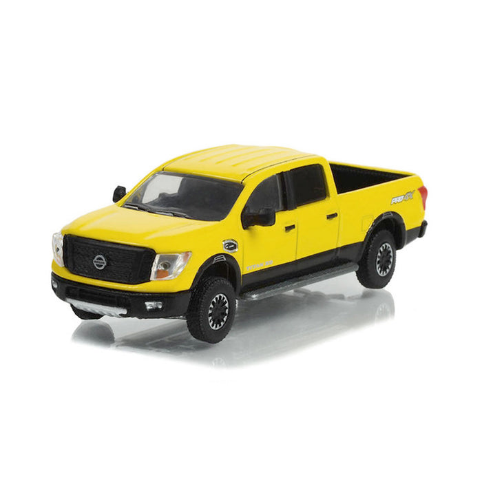 1/64 2018 Nissan Titan XD Pro-4X, Solar Flare Yellow, All-Terrain Series 14