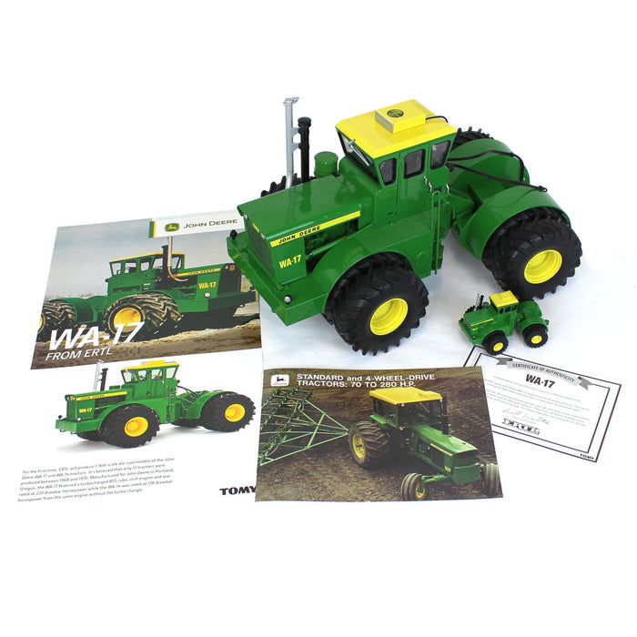 1/16 John Deere WA-17 Vintage 4WD, ERTL Prestige Select #2