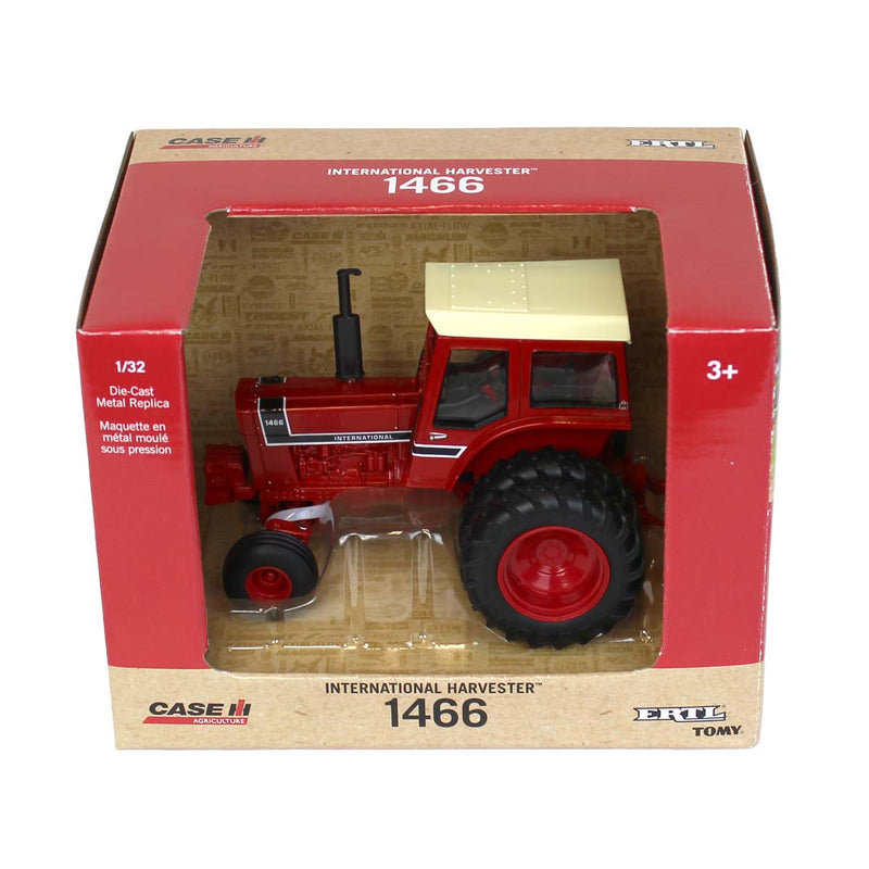 1/32 International 1466 Black Stripe Tractor with Duals by ERTL