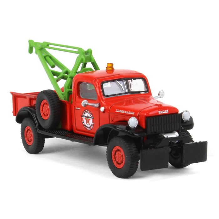 1/64 1950 Dodge Power Wagon Tow Truck, Texaco, Greenlight Exclusive Production