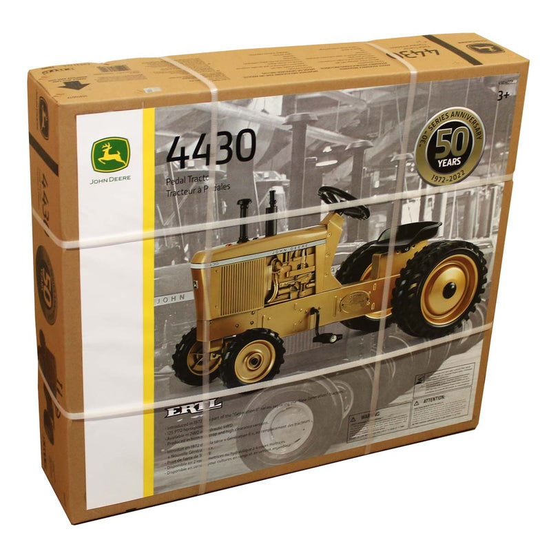 Gold John Deere 4430 Wide Front Pedal Tractor, ERTL Limited Series #1