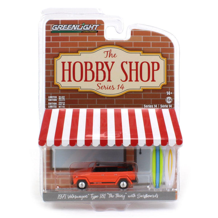 1/64 1971 Volkswagen Thing with Surfboards, Hobby Shop Series 14