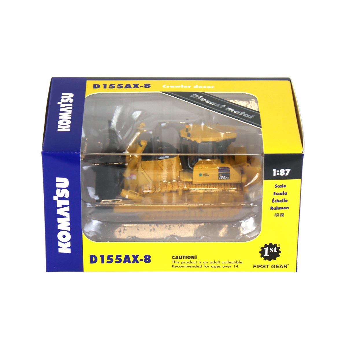 1/87 Komatsu D155AX-8 Waste Handler Bulldozer — Outback Toys