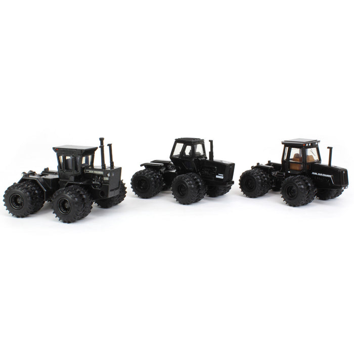 Black Metallic Chase Units ~ 1/64 Allis Chalmers 4WD 50th Anniv. 3 Piece Set w/ 440, 7580 & 4W-220