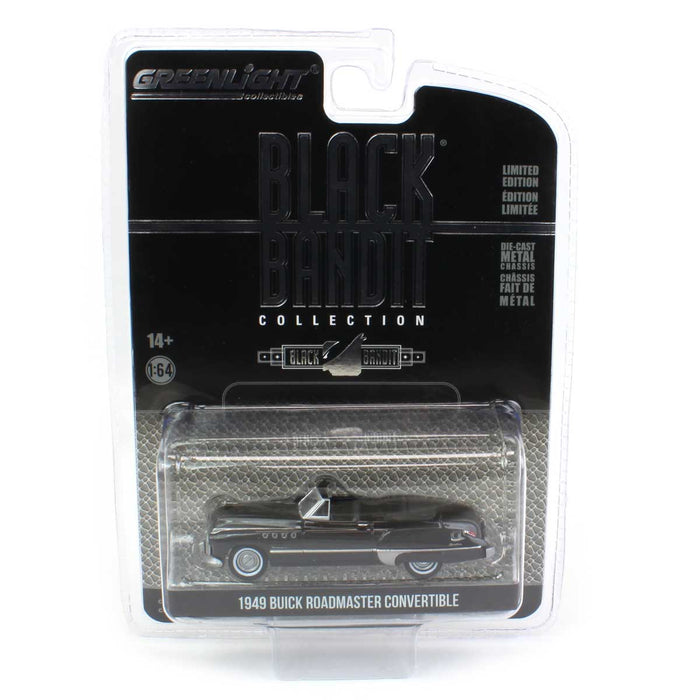 1/64 1949 Buick Roadmaster Convertible, Black Bandit Series 27