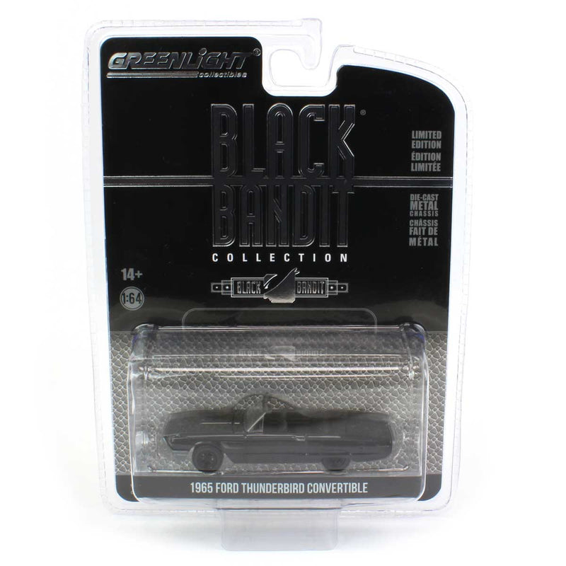 1/64 1965 Ford Thunderbird Convertible, Black Bandit Series 27