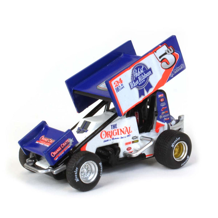 1/64 Pabst Blue Ribbon 2022 Sprint Car, Lucas Wolfe #5, Acme Exclusive