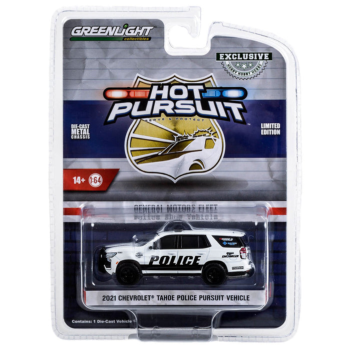 1/64 2021 Chevrolet Tahoe Police Pursuit, General Motors Fleet