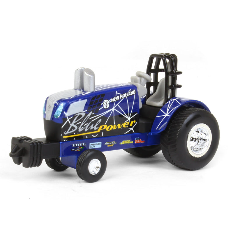 1/64 New Holland "Blue Power" Diecast Pulling Tractor