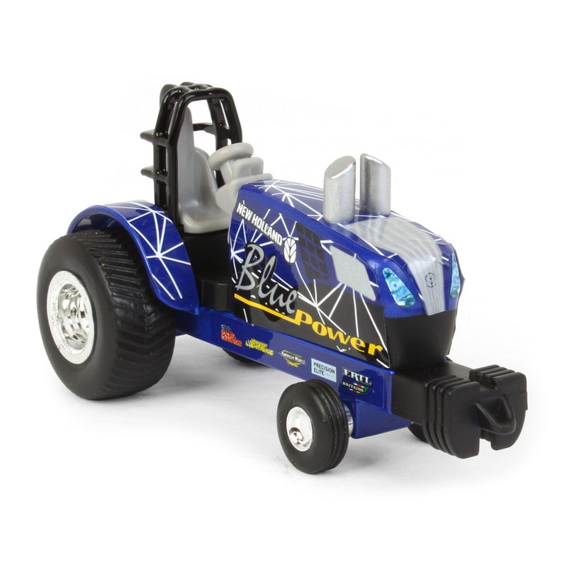 1/64 New Holland "Blue Power" Diecast Pulling Tractor