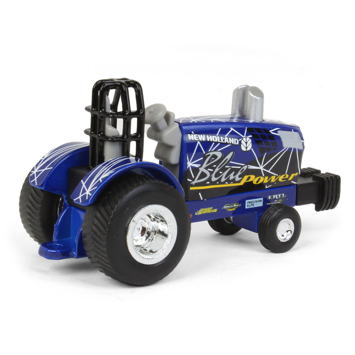 (B&D) 1/64 New Holland "Blue Power" Die-cast Pulling Tractor - Damaged Box