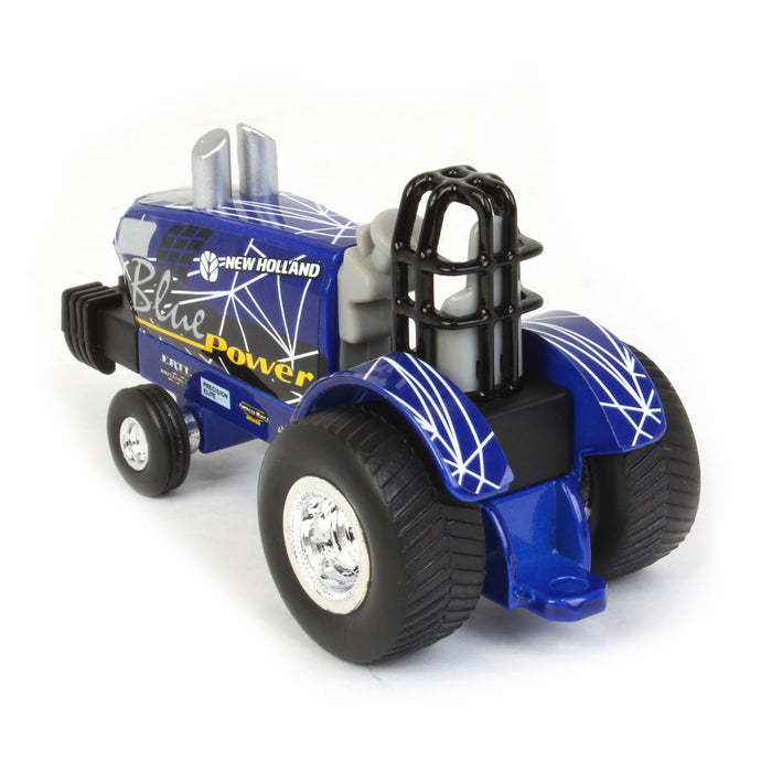 (B&D) 1/64 New Holland "Blue Power" Die-cast Pulling Tractor - Damaged Box