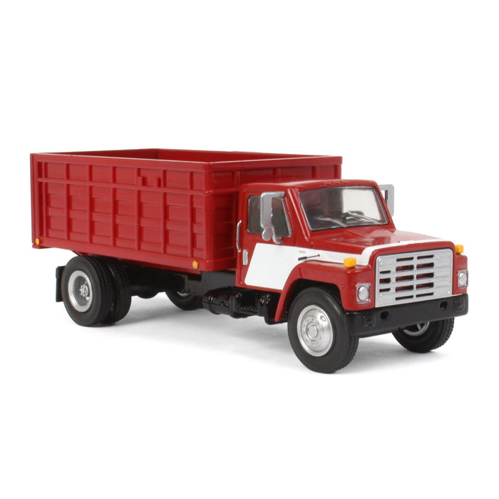 1/64 Red & White 1982 International S1954 Grain Truck by SpecCast