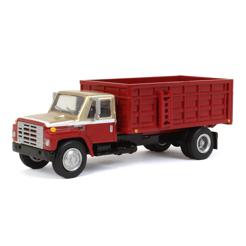 1/64 1982 International S1954 Grain Truck with Red & Gold Cab by SpecCast